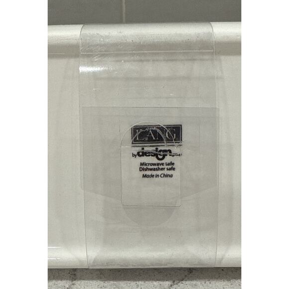 Lang by Design Butter Dish with Raised Flowers& 3D Bumblebee Handle Hand Painted - Picture 8 of 8